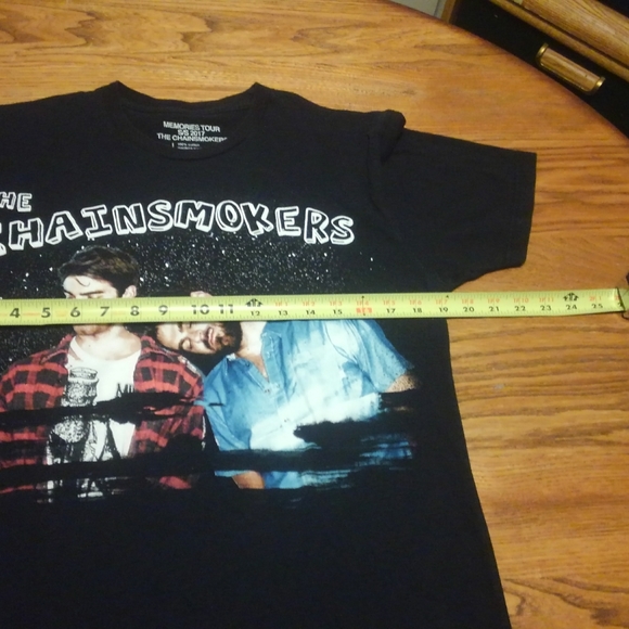🎶⛓️🚬 Chainsmokers Tour Concert Shirt Memories - Picture 7 of 12